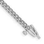 14k White Gold Complete 1/2 carat Diamond 7 inch Tennis Bracelet - Sophia Jewelers