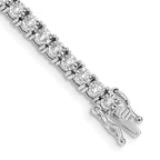 Women's 14K White Gold 2 ct Lab-Grown Diamond Tennis Bracelet