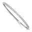 Lab-Grown Diamond Bangle Bracelet in 14K White Gold (1 7/8 ct. tw.), 7 Inch - Sophia Jewelers