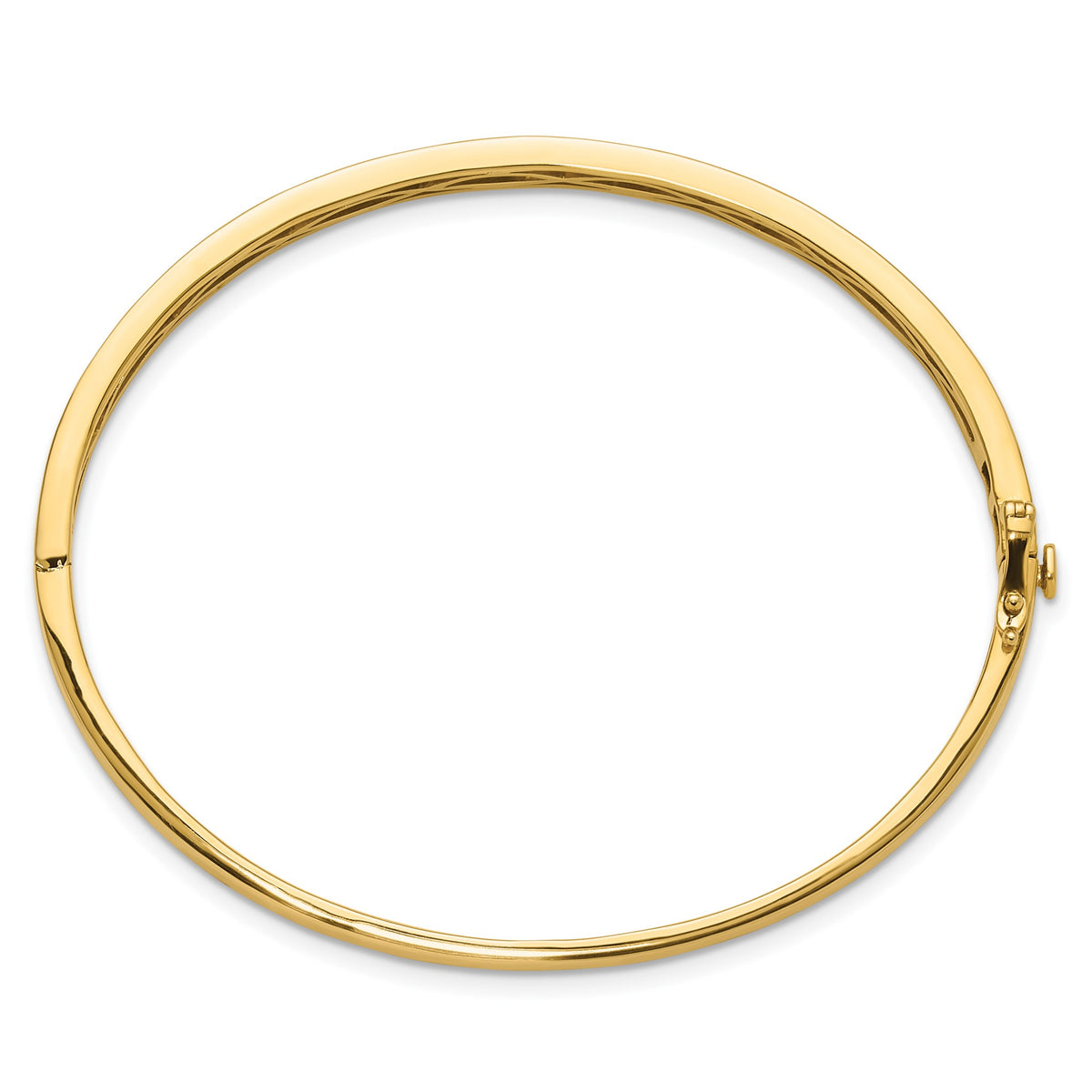 Lab-Grown Diamond Bangle Bracelet in 14K Yellow Gold (3/4 ct. tw.), 6.8 Inch - Sophia Jewelers