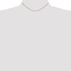 0.9mm 14K Yellow Gold Box Chain - Sophia Jewelers