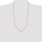 14K 28 inch .95mm Box with Lobster Clasp Chain