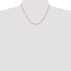 1.3mm 14K Yellow Gold Box Chain - Sophia Jewelers