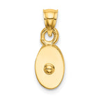 14K Polished 3-D Moveable Pulley Charm