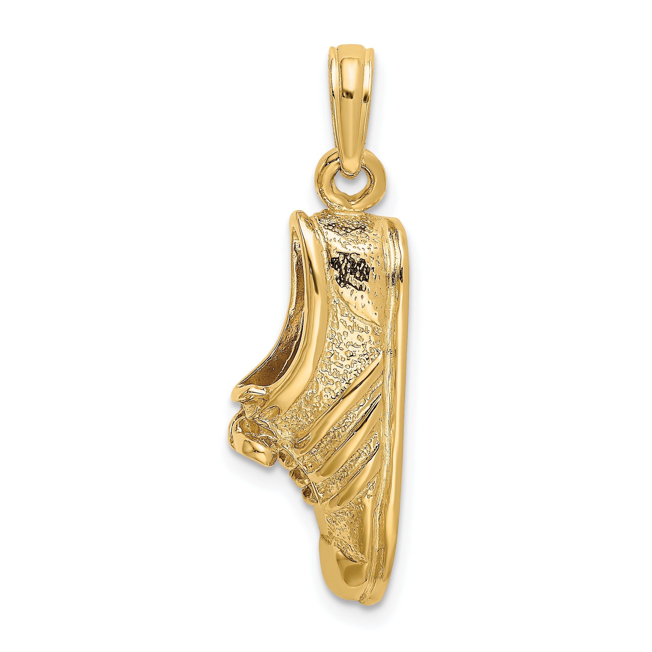 14k Polished Track Shoe Charm Main image