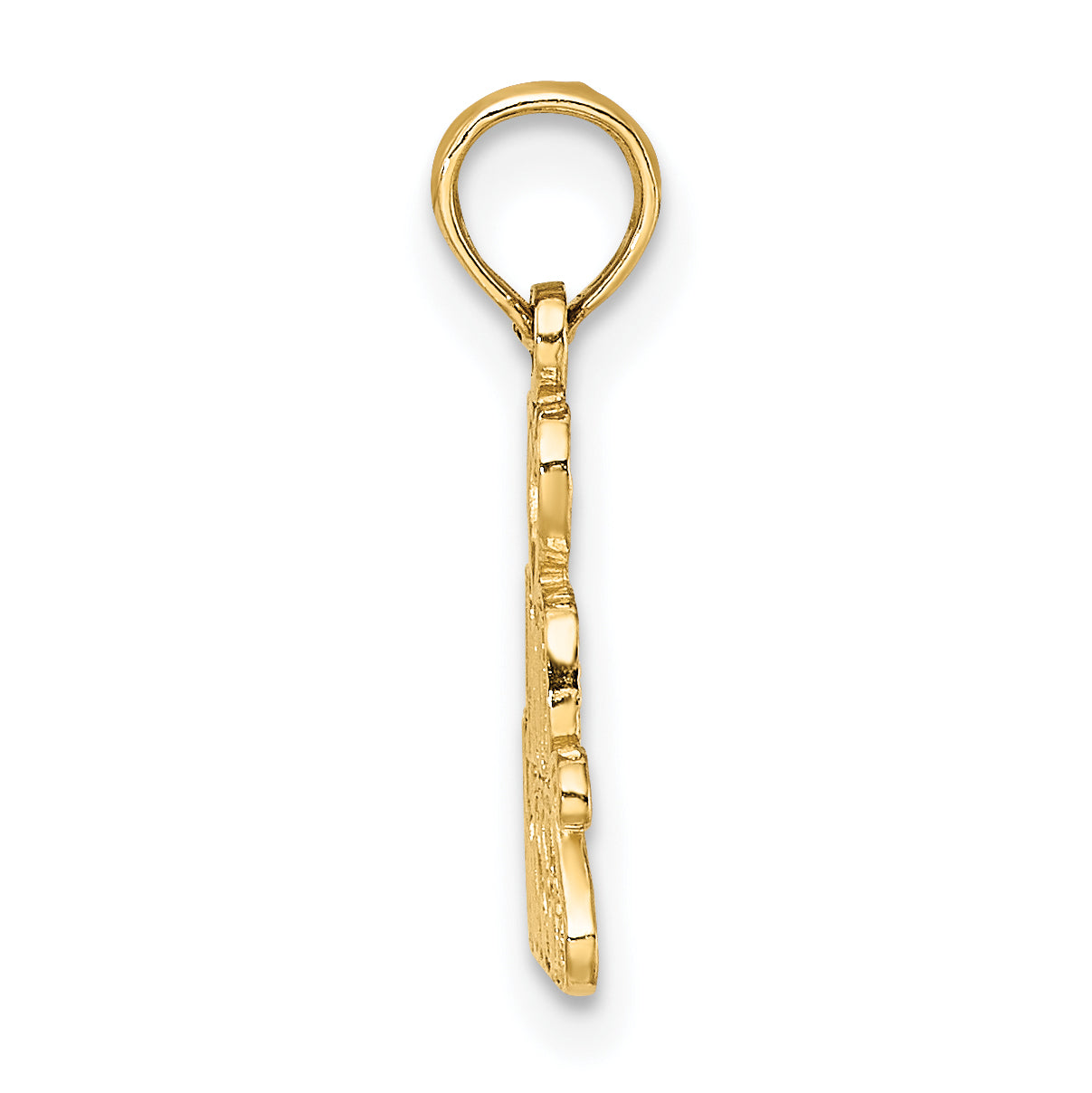 14k HEART AND KISSES Charm Secondary image