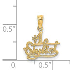 14k #1 STYLIST Charm
