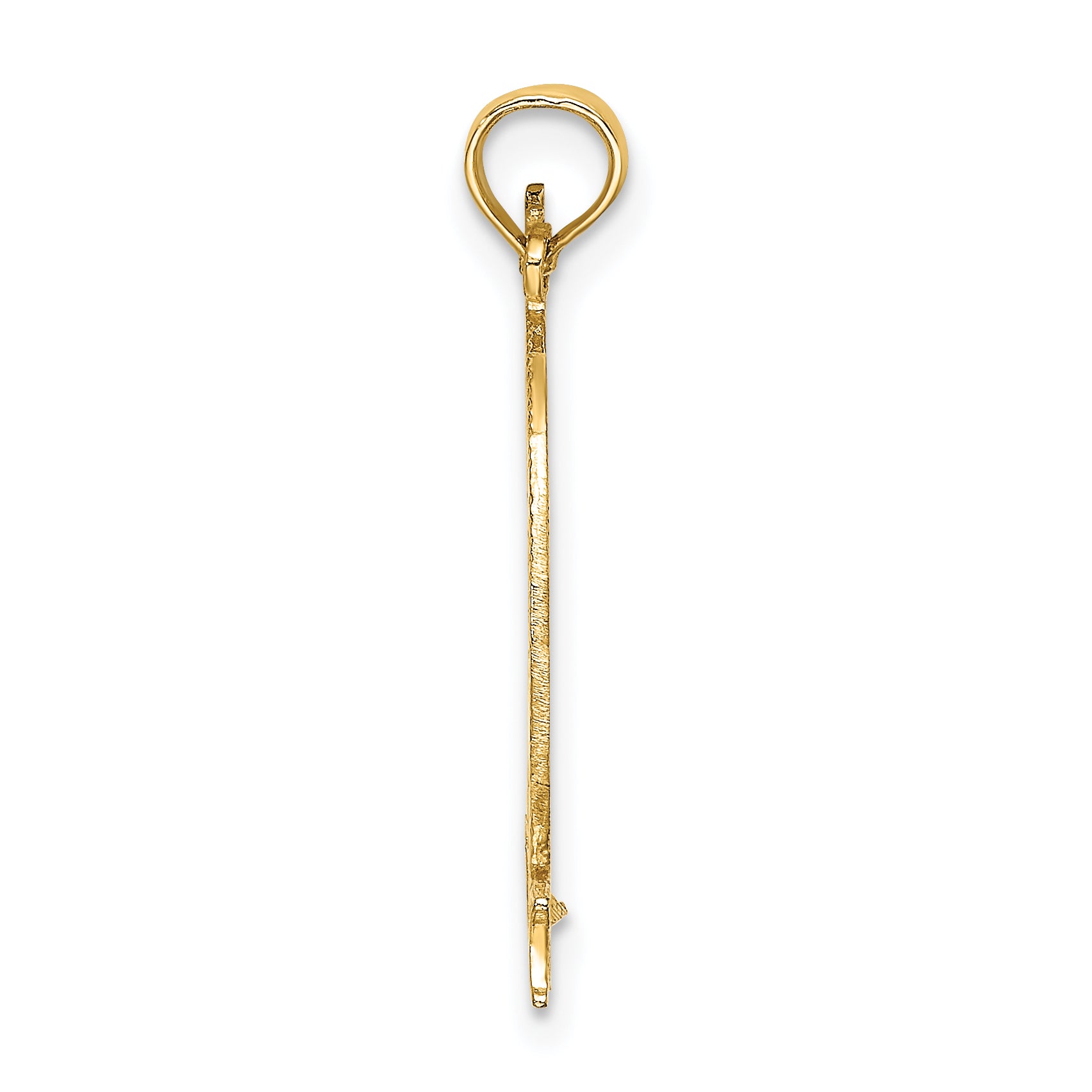 14k Cut-out NEW YORK w/Statue of Liberty Charm Secondary image