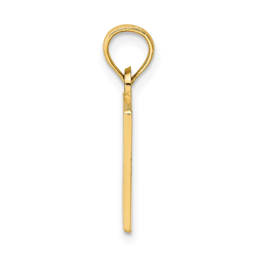 14k #1 TEACHER Charm