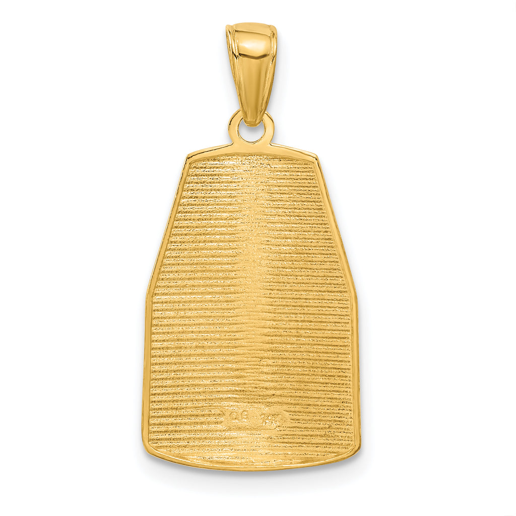 14k 90 MILES TO CUBA SOUTHERNMOST POINT USA KEY WEST Pendant