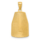 14k 90 MILES TO CUBA SOUTHERNMOST POINT USA KEY WEST Pendant