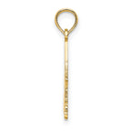 14k I LOVE STONE HARBOR Sailboat Charm