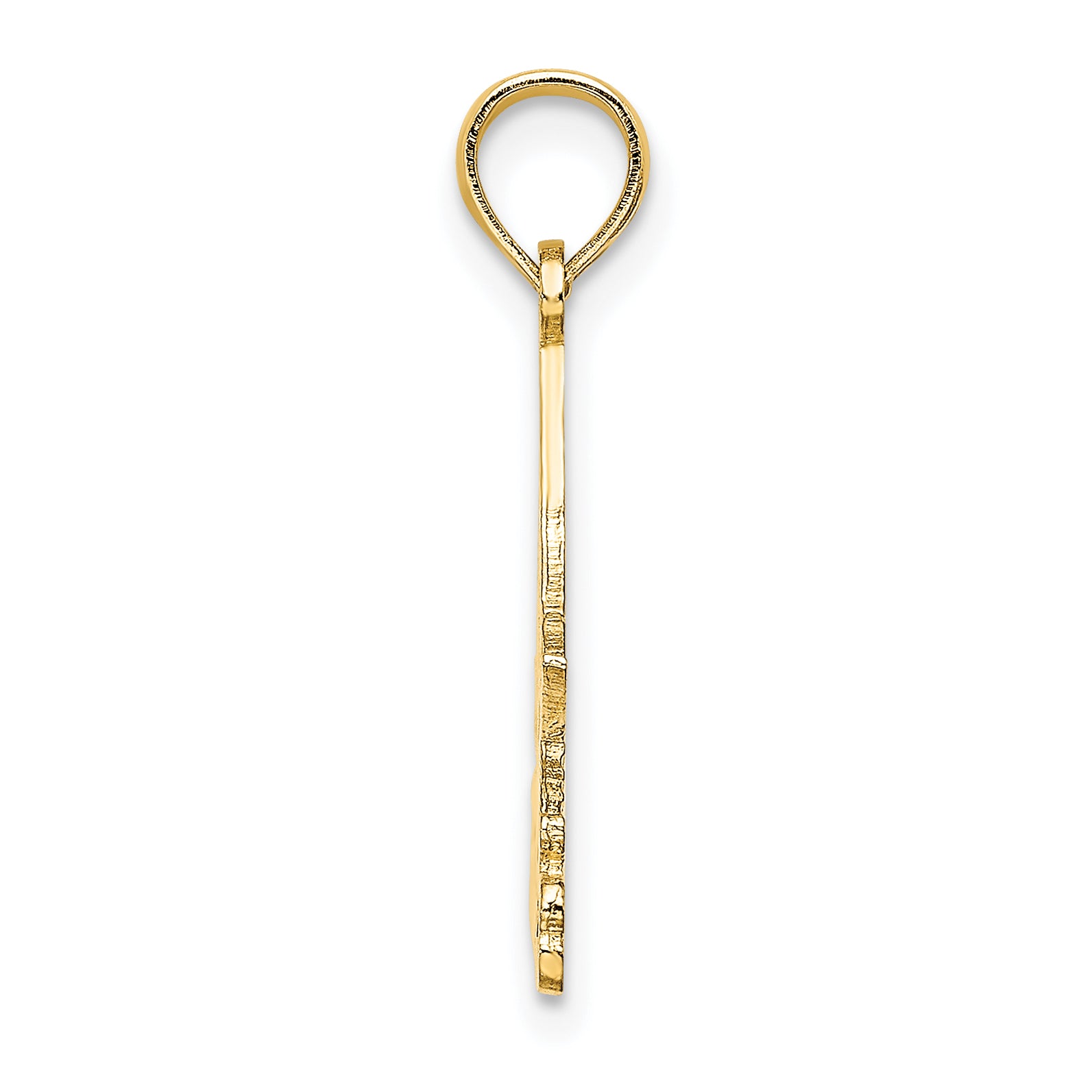 14k I LOVE STONE HARBOR Sailboat Charm