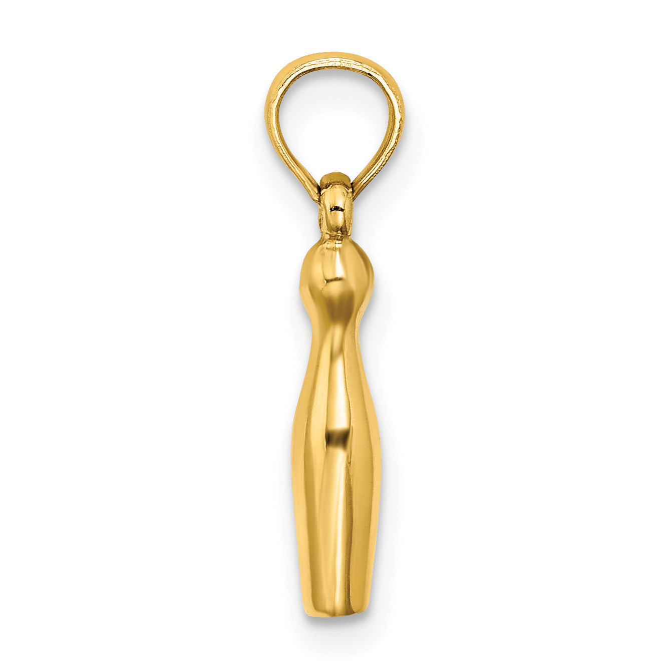 14k 3-D Bowling Charm Secondary image