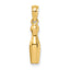 14k 3-D Bowling Charm