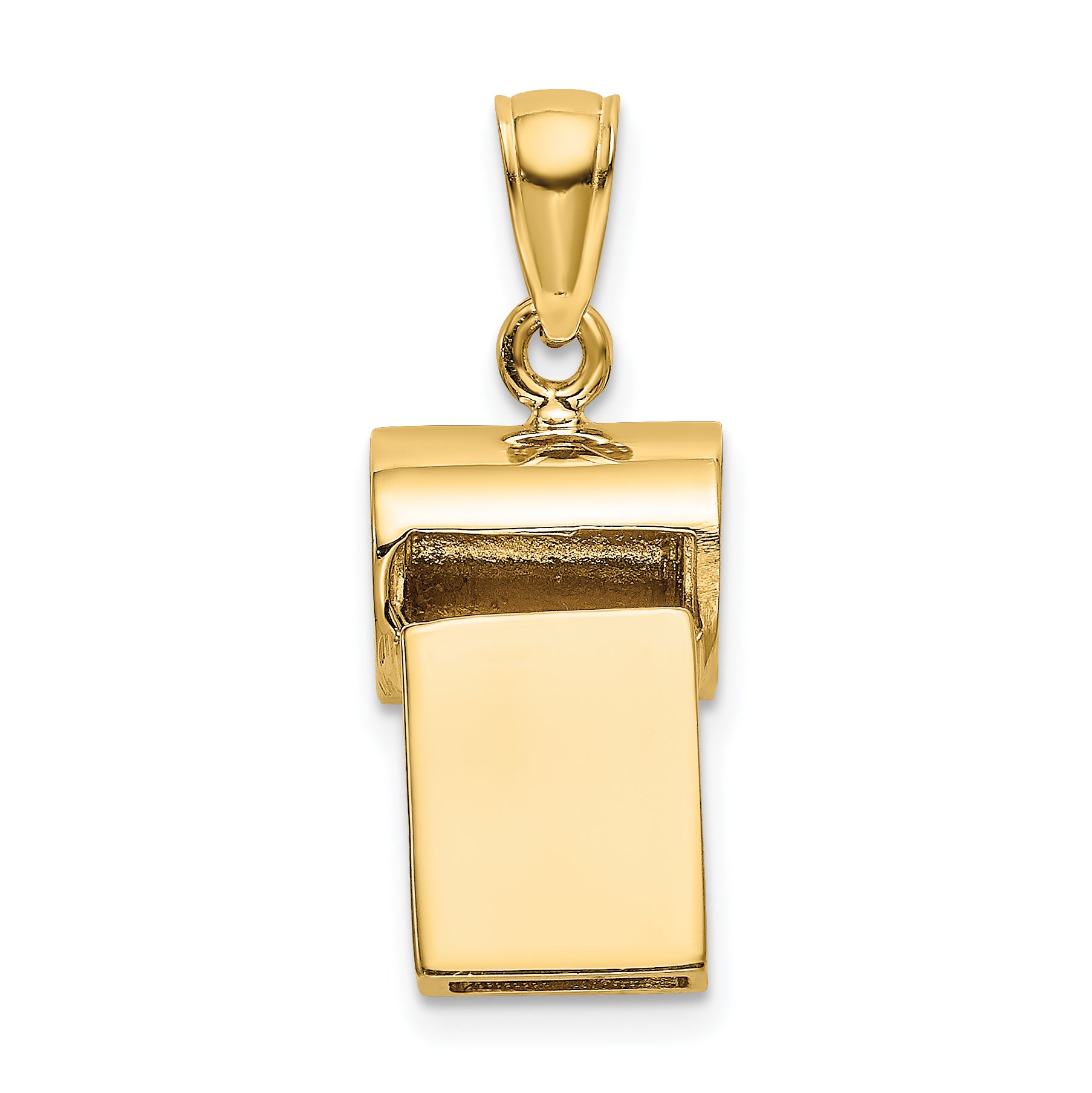 14k 3-D Whistle Charm Main image
