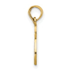 14K Gold Chai Cut-Out Pendant With Polished Finish Elegant Cast Design