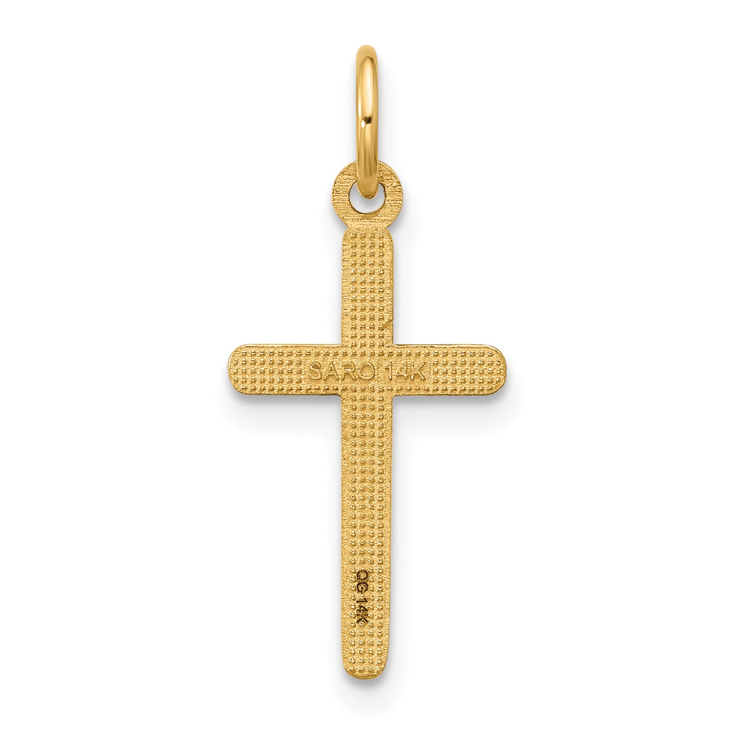 14k Cross Pendant