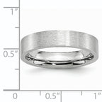 Chisel Cobalt Flat Satin 5mm Band