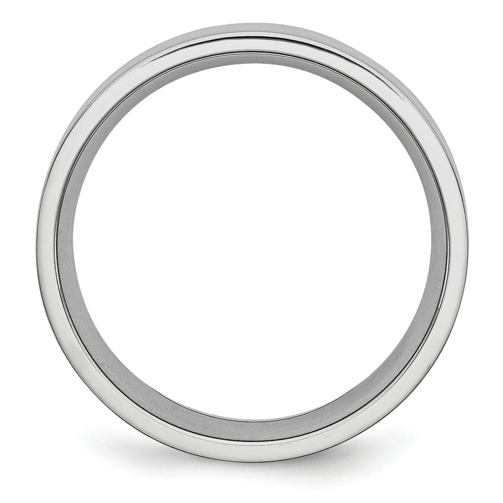 Chisel Cobalt Flat Satin 7mm Band
