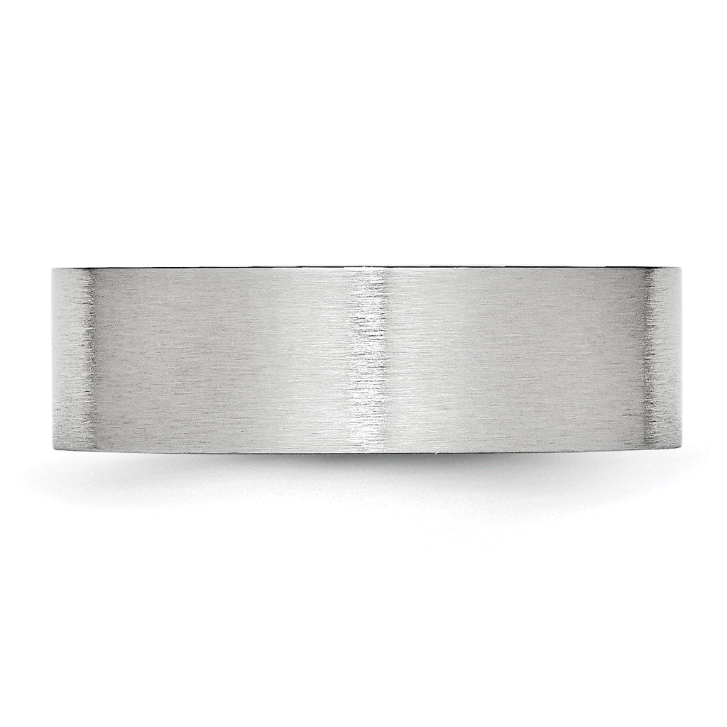 Chisel Cobalt Flat Satin 7mm Band