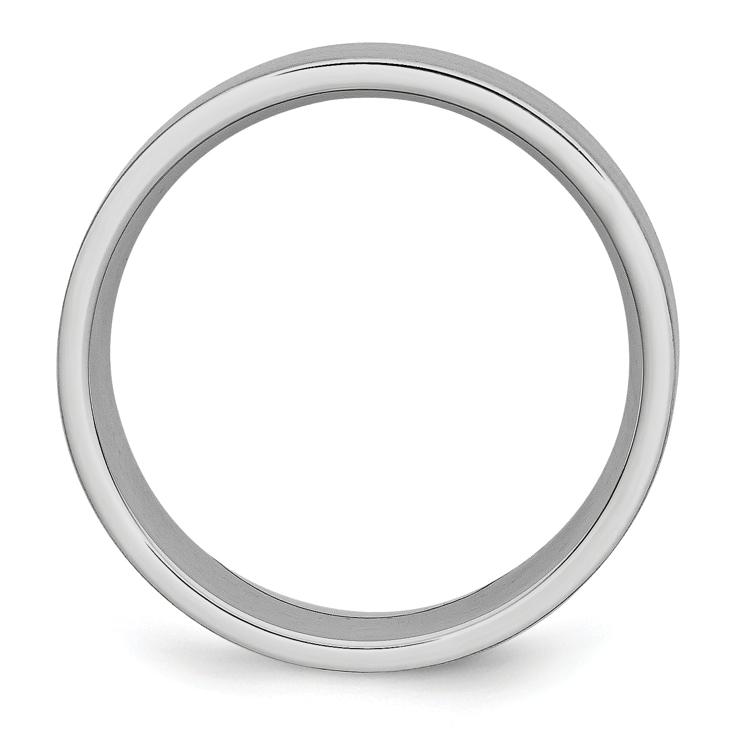 Brushed Cobalt Wedding Band 8mm Secondary image