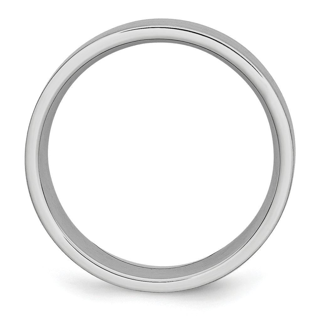 Chisel Cobalt Flat Satin 8mm Band