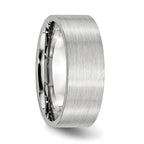 Chisel Cobalt Flat Satin 8mm Band