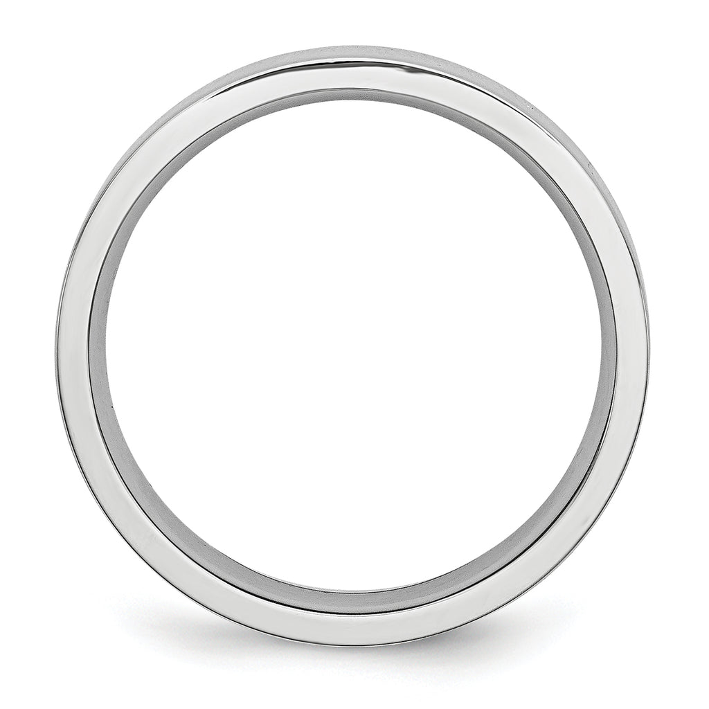 Polished Cobalt Wedding Band 5mm