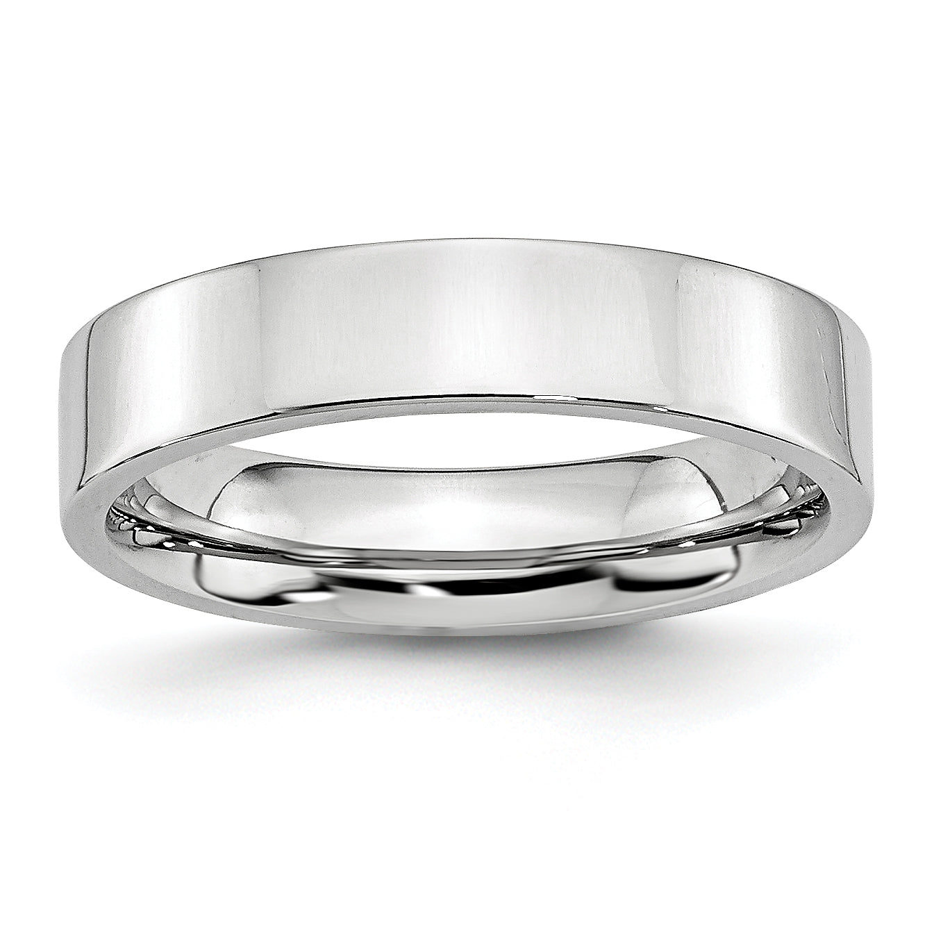 Polished Cobalt Wedding Band 5mm Main image