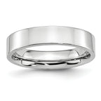 Polished Cobalt Wedding Band 5mm