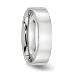 Polished Cobalt Wedding Band 6mm