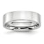 Polished Cobalt Wedding Band 6mm