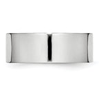 Cobalt Flat Polished 8mm Band - Sophia Jewelers