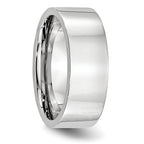 Polished Cobalt Wedding Band 8mm