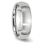 Chisel Cobalt Satin 6mm Half Round Band - Sophia Jewelers