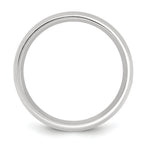 Polished Grooved Cobalt Wedding Band 8mm
