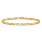 3.0mm 14K Yellow Gold Concave Anchor Chain - Sophia Jewelers