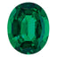 7x5mm Oval Lab Created Emerald - Sophia Jewelers