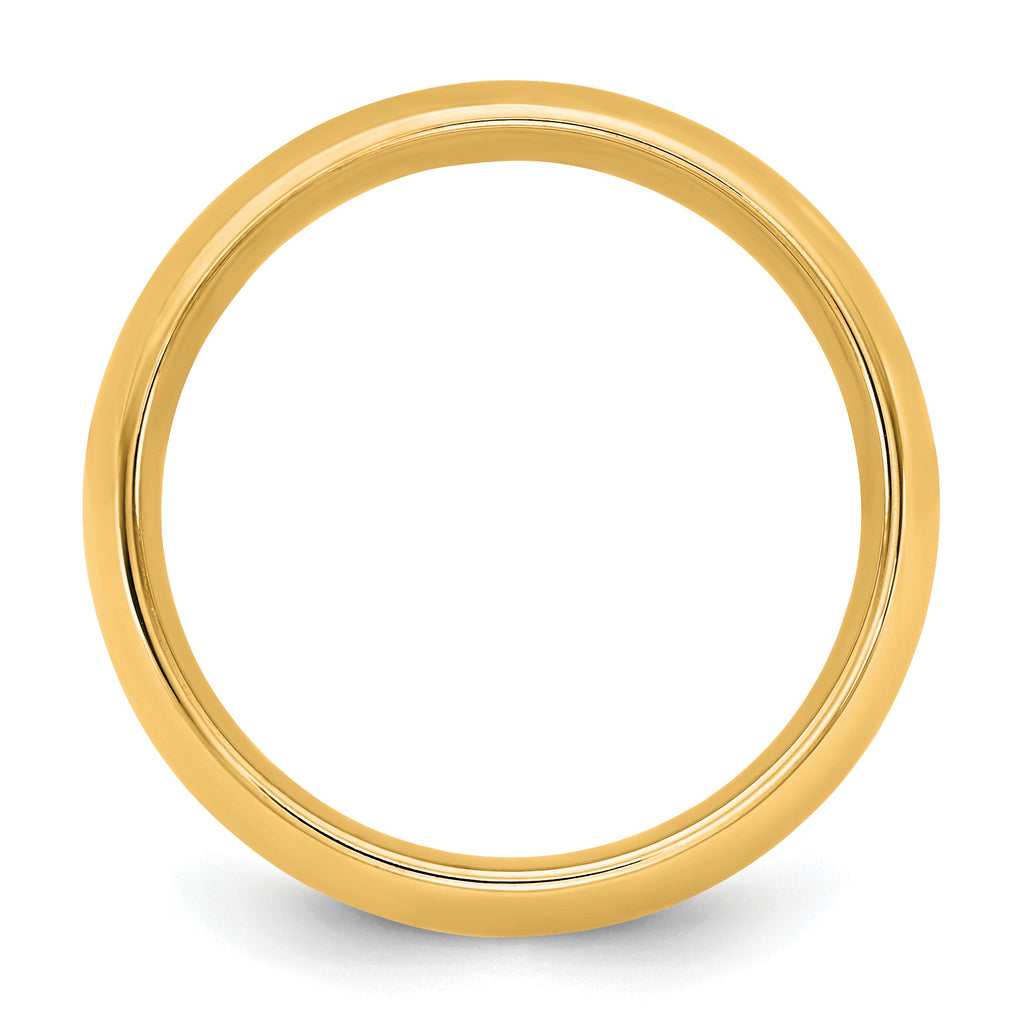10 Karat Yellow Gold 1mm Standard Comfort Fit Band - View 2