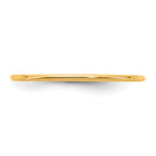 10 Karat Yellow Gold 1mm Standard Comfort Fit Band - View 3