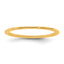 1.0mm 14K Yellow Gold Standard Comfort Fit Wedding Band - Sophia Jewelers