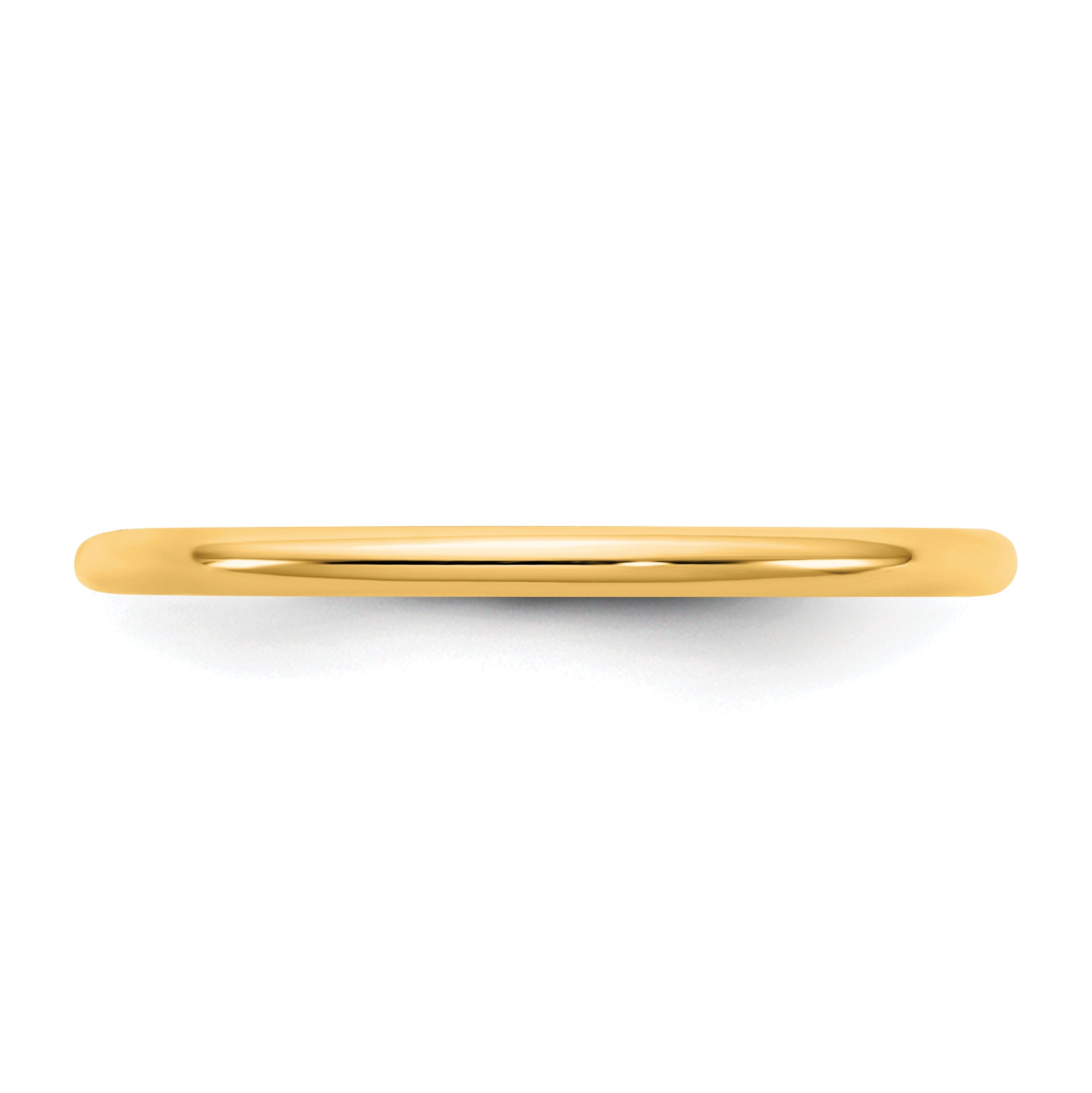1.5mm 14K Yellow Gold Standard Comfort Fit Wedding Band Secondary image