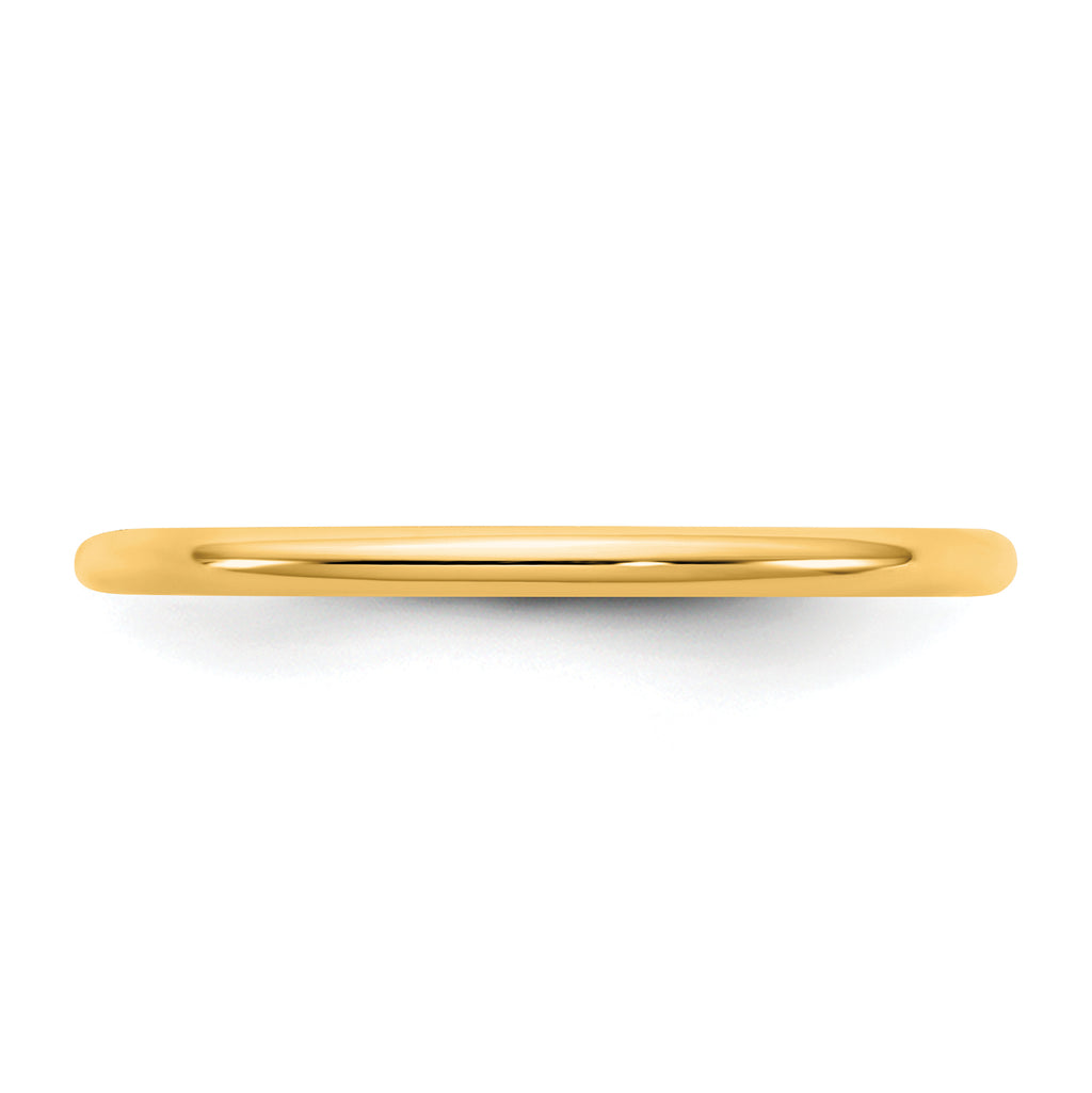 1.5mm 14K Yellow Gold Standard Comfort Fit Wedding Band - Sophia Jewelers