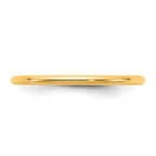 1.5mm 14K Yellow Gold Standard Comfort Fit Wedding Band - Sophia Jewelers
