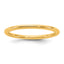 10 Karat Yellow Gold 1.5mm Standard Comfort Fit Band | Sophia Jewelers