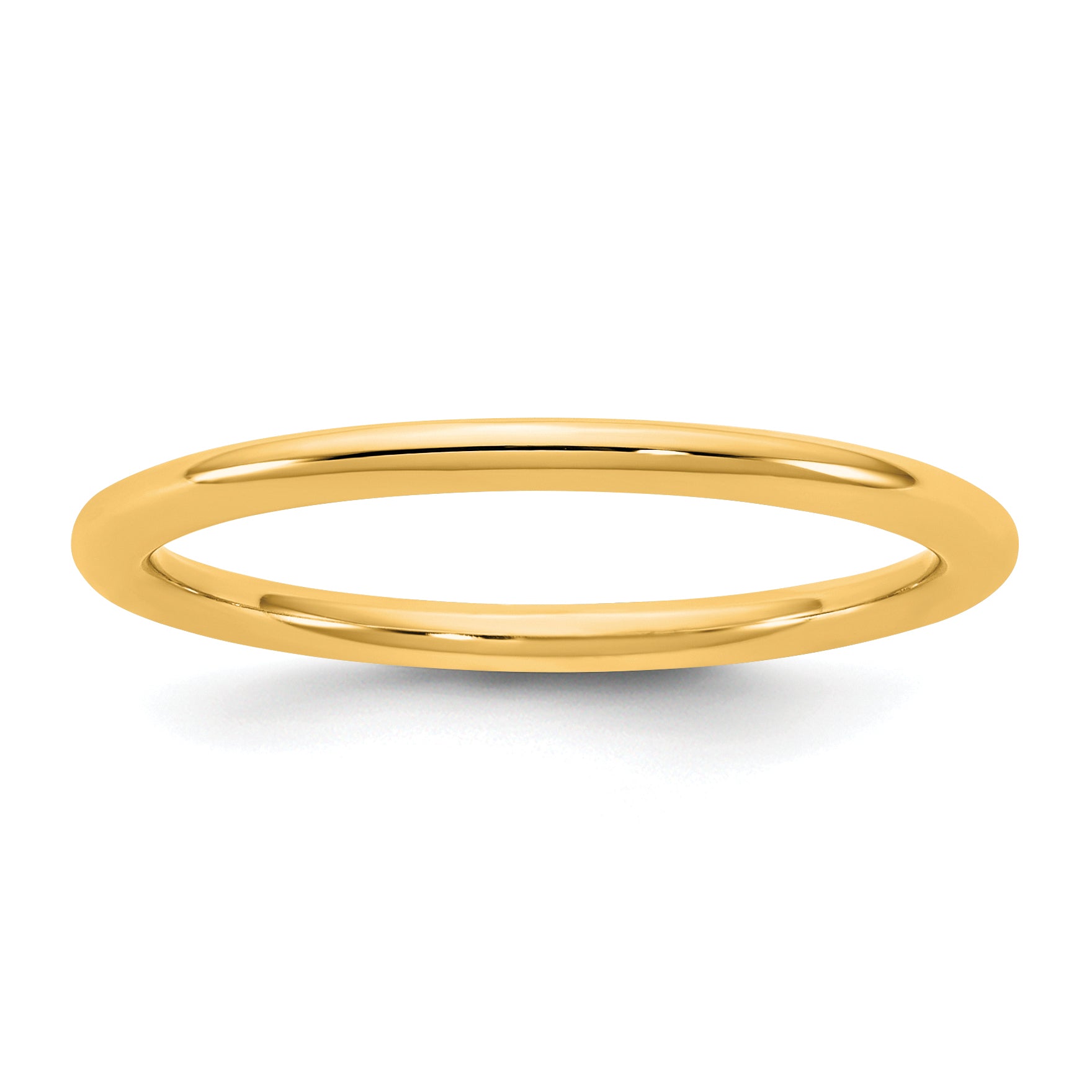 1.5mm 14K Yellow Gold Standard Comfort Fit Wedding Band - Sophia Jewelers Main image