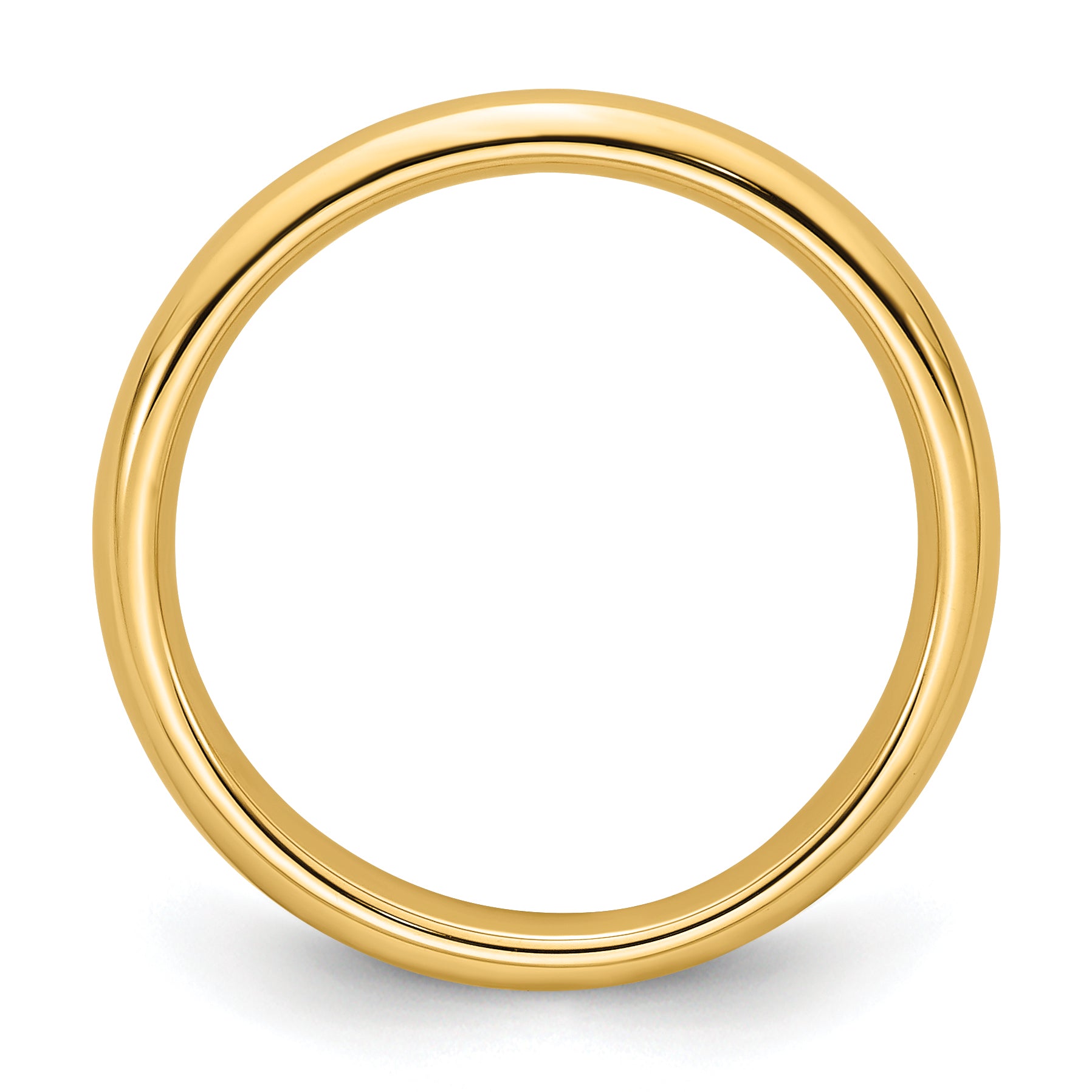 3.0mm 14K Yellow Gold Standard Comfort Fit Wedding Band - Sophia Jewelers
