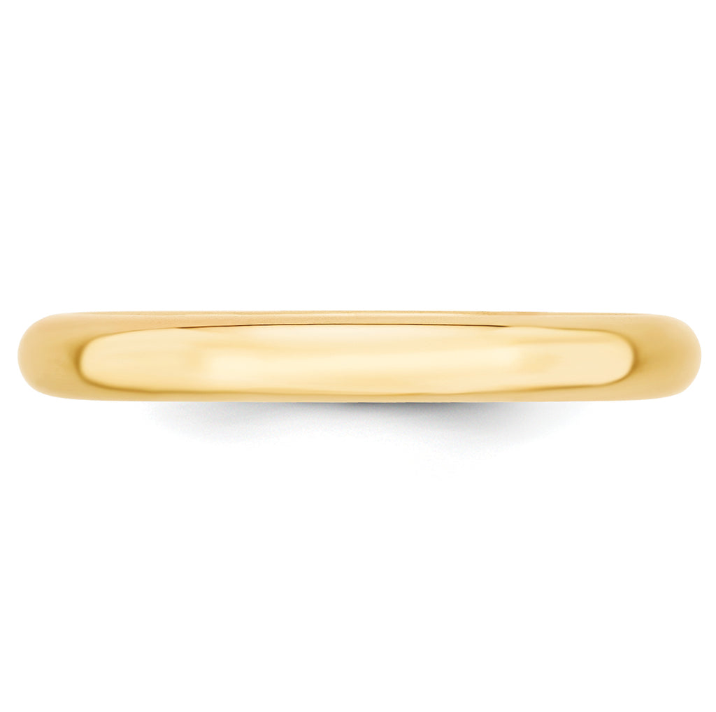 3.0mm 14K Yellow Gold Standard Comfort Fit Wedding Band - Sophia Jewelers