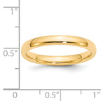 3.0mm 14K Yellow Gold Standard Comfort Fit Wedding Band - Sophia Jewelers